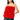 Front View Starstruck Tie Front Faux Fur Top With Hood In Red