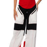 Front View Start Your Engine Wide Leg Cargo Racing Pant