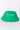 Side View Stay Woke Green Bucket Hat