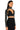 Side View Stella Beaded Ultra Crop Turtleneck Layering Top