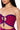 Extra View Stella Magenta Tie Front Bandeau Top