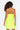 Back View Stepping Out Like Midi Dress With Rhinestone in Neon Green