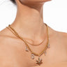 Front View Stoner Love Layered Necklace