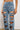 Extra View Stripped Down Flare Leg Denim Pant