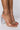 Full View Stroll Down Memory Lane Chunky Heeled Sandal in Nude Patent