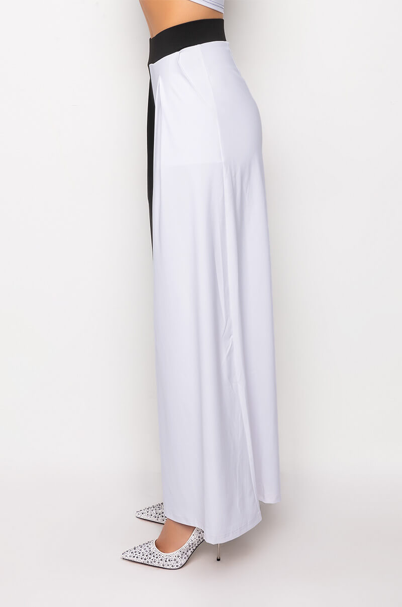 Detail View Strut About Colorblock Palazzo Pant view 4