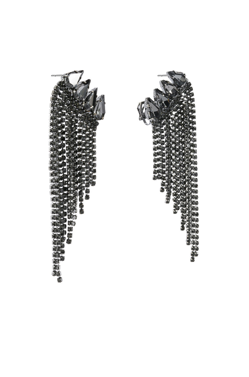 Back View Studded Earring
