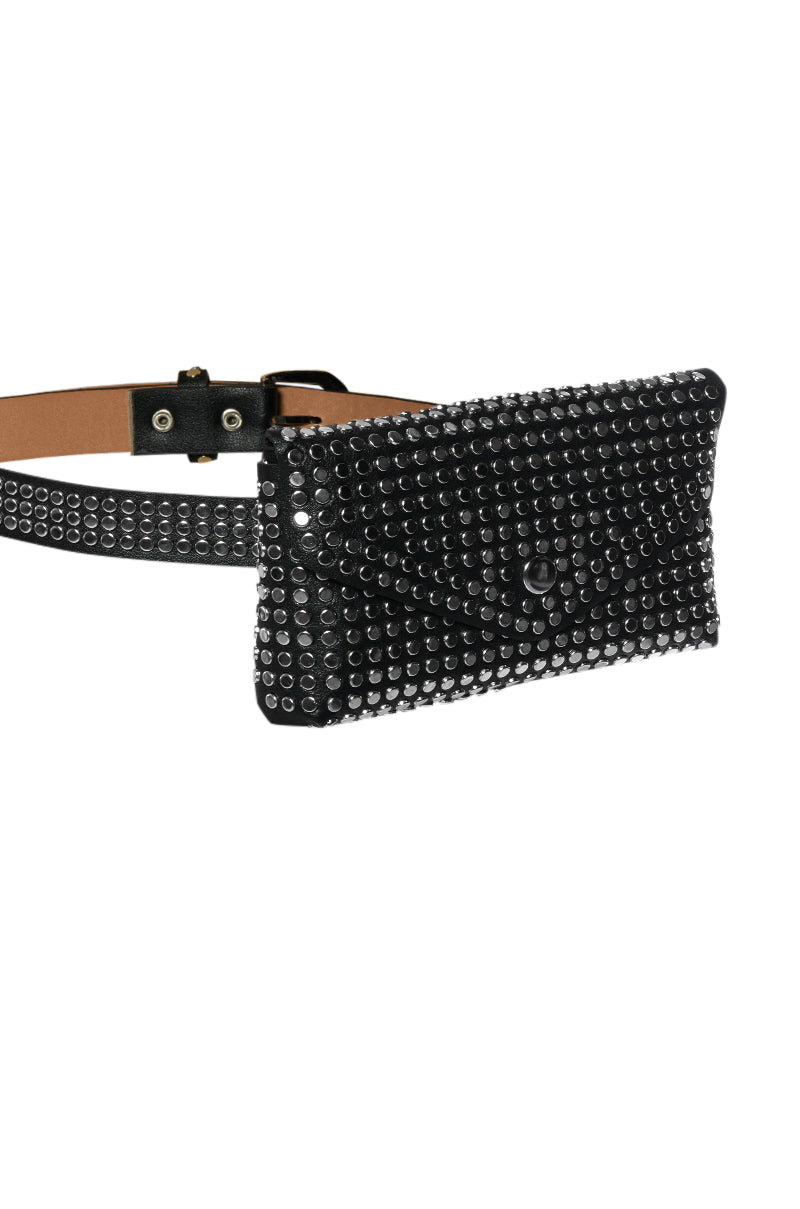 Detail View Studded Fanny Pack Belt 7