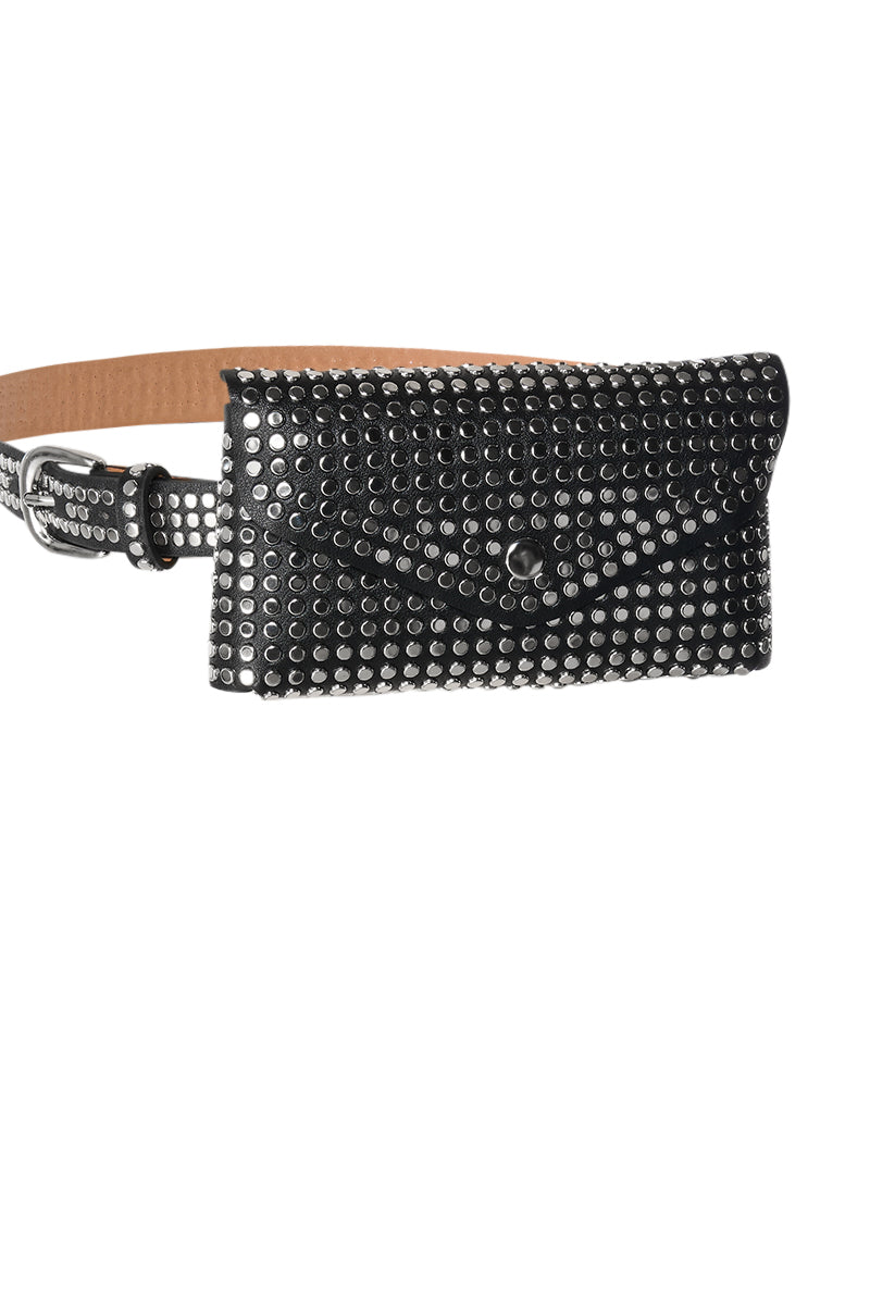 Detail View Studded Fanny Pack Belt 3