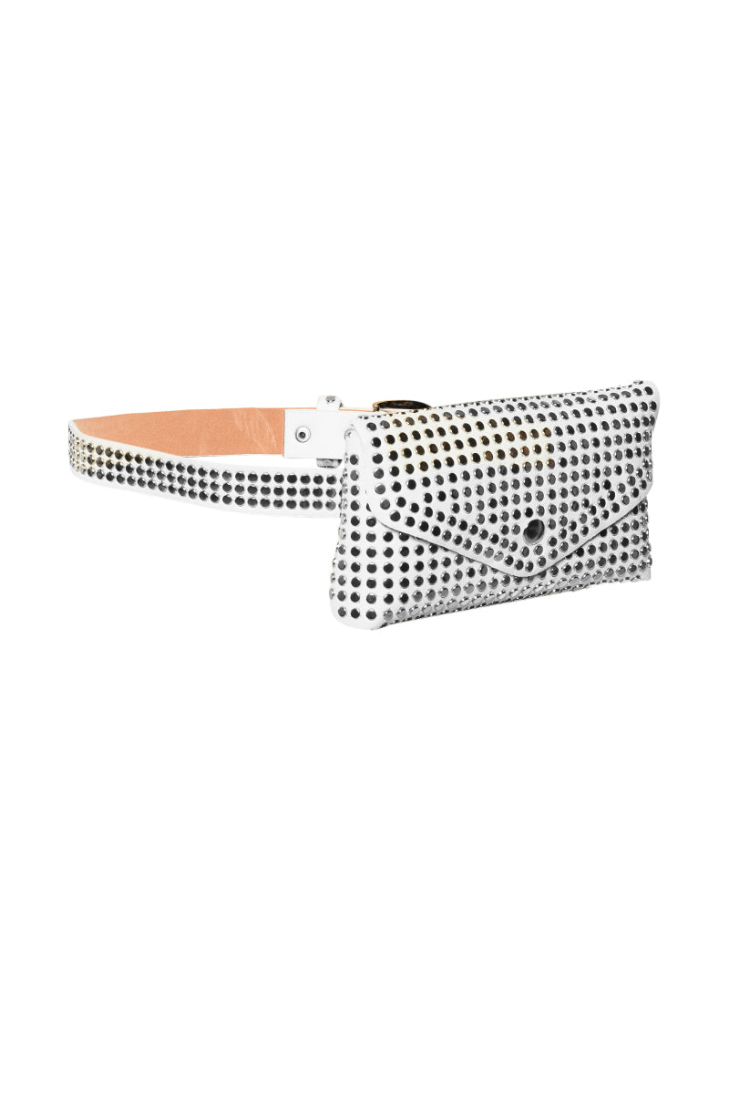 Side View Studded Fanny Pack Belt 1