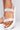 Detail View Sugar And Spice Embellished Two Strap Flatform Sandals in Hologram