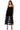 Front View Sugar Plum Dreams Ruffle Maxi Dress In Black