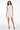 Extra View Sultry Sleeveless Mock Neck Cutout Mini Dress