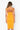 Back View Summer Nights Corset Midi Dress in Orange