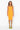 Detail View Summer Nights Corset Midi Dress in Orange