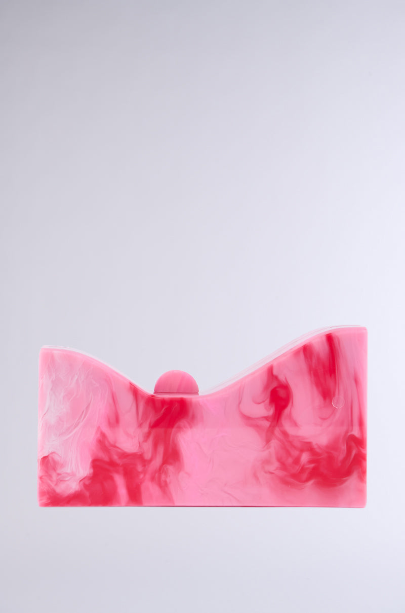 Side View Summer Vibez Acrylic Clutch