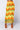 Front View Sun Kissed Knit Midi Skirt in Yellow Multi