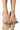 Front View Sunny Chunky Sandal In Cream