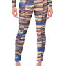 Front View Sunset Dreaming Ruched Mesh Legging