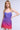 Front View Sunset Lovers Ombre Mini Dress