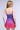 Back View Sunset Lovers Ombre Mini Dress