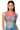 Front View Sunset View Sleeveless Mesh Bodysuit