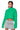 Front View Super Shy Chunky Knit Dolman Sleeve Sweater