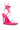 Back View Superlit Stiletto Sandal With Tie Up In Pink