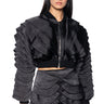 Front View Supernova Pleated Bomber