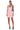 Side View Surrounded By Time Bodycon Mini Dress In Pink