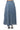 Full View Sweet Nothings Striped Denim Maxi Skirt