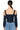 Full View Sweetie Cold Shoulder Raw Denim Jacket