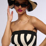 Front View Swirly Sun Hat