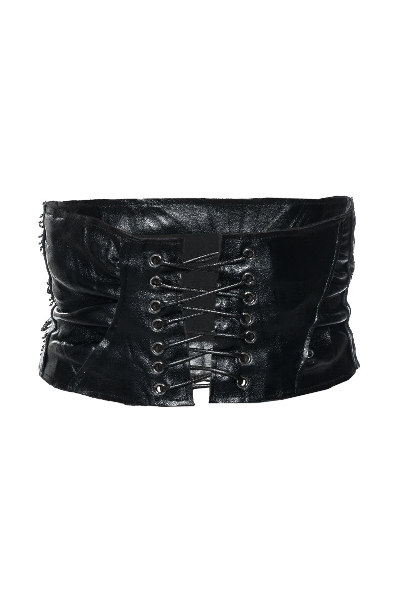 Back View Tae Lace Up Belt 2