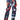 Front View Tag Me Graffiti Embellished Scuba Cargo Pants
