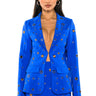 Front View Take A Bow Blazer Jacket