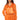 Front View Take A Break Lightweight Parachute Pullover In Orange