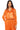 Front View Take A Break Lightweight Parachute Pullover In Orange