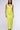 Front View Take Me Out Faux Leather Maxi Dress In Lime