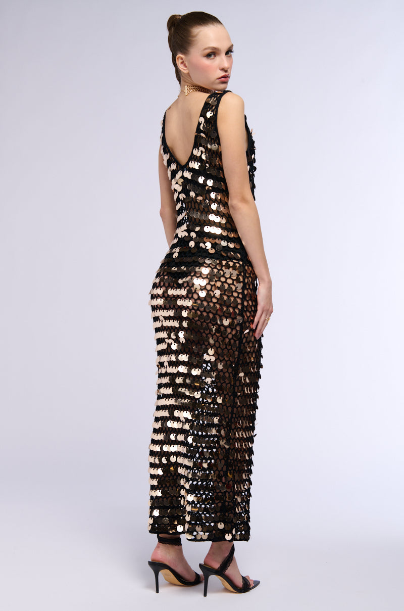 TAKE ME TO THE BEACH KNIT METALLIC MAXI DRESS AKIRA TAKE ME TO THE BEACH KNIT METALLIC MAXI DRESS AKIRA