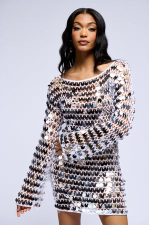 women's knit dress Long Buckled Knit Dress main image 1