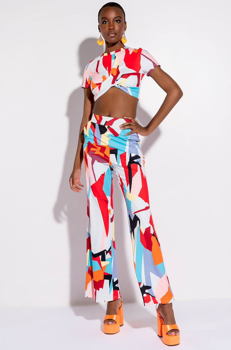 Side View Takin It Easy High Waist Palazzo Pant
