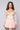 Front View Taking Names Ruched Sleeve Corset Blouse in Beige