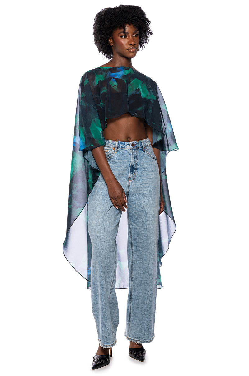 Side View Talk About It High Low Blouse