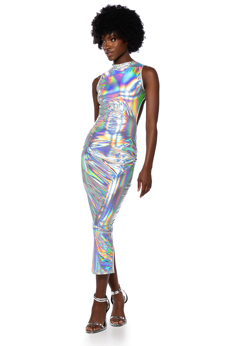 TALK ABOUT ME SLEEVELESS MIDI DRESS view 0