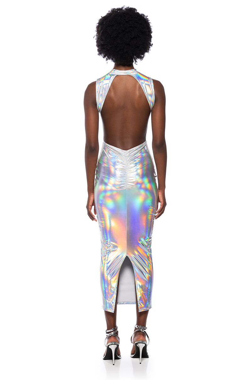Full View Talk About Me Sleeveless Midi Dress