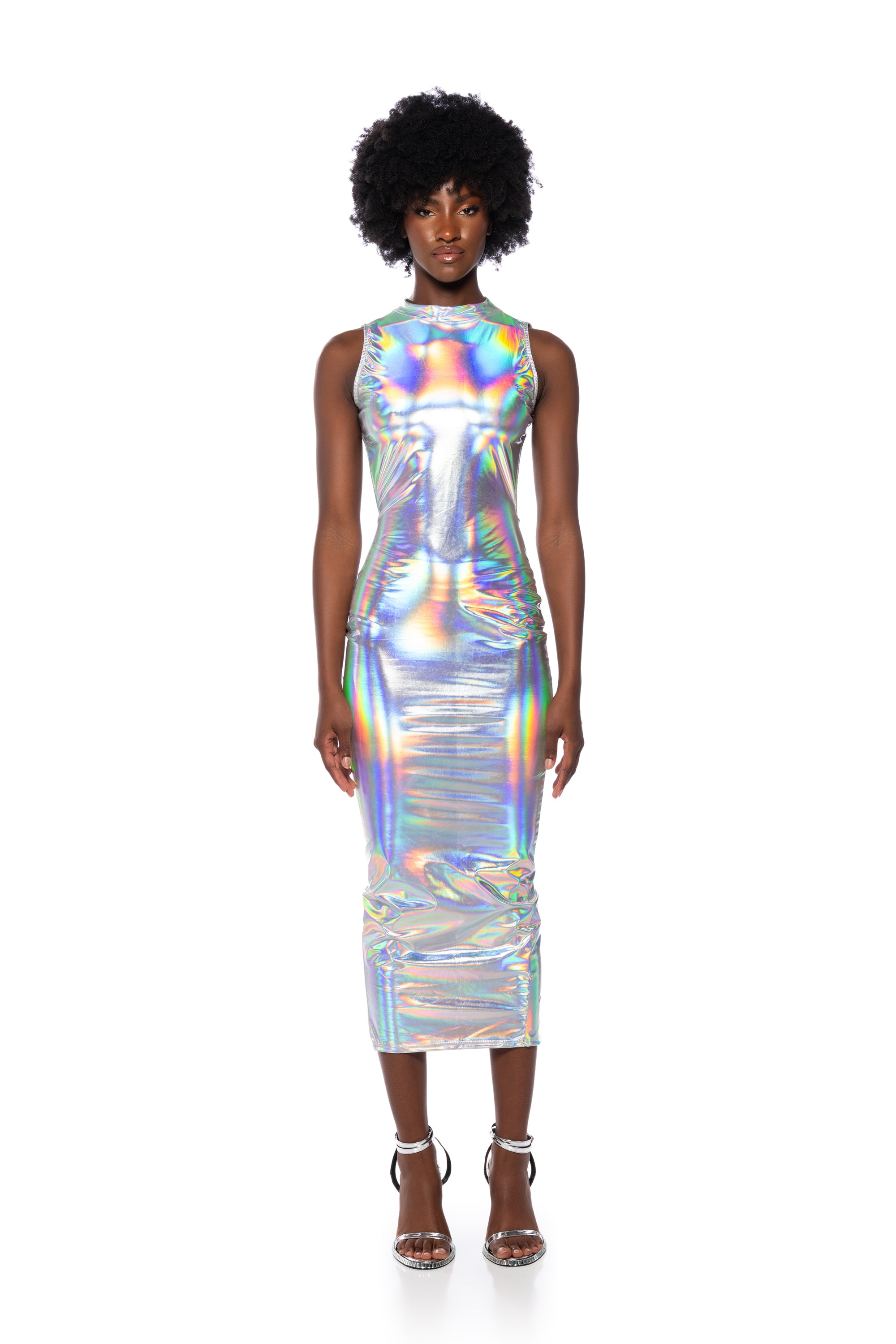 Extra View Talk About Me Sleeveless Midi Dress