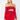 Front View Talk To Me Contrast Trim Off The Shoulder Mini Dress in Red Multi