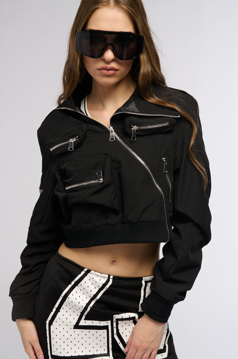 TALK TO ME NICE BOMBER JACKET view 0