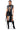 Side View Talk To Me Stud Draped Faux Leather Vest